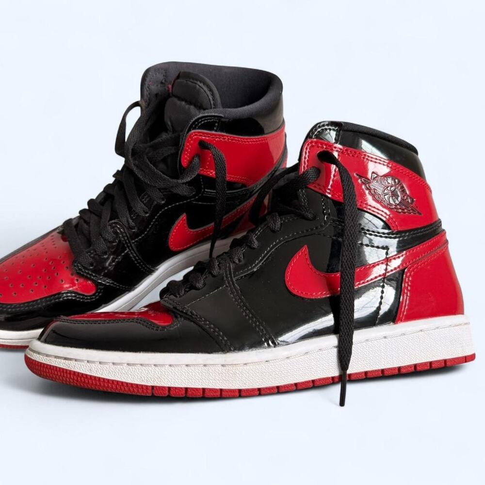 Air jordan 1 Retro High OG Patent Bred Size 7.5
